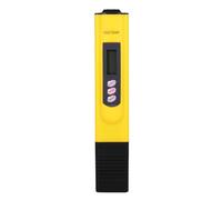 CHICIRIS Testeur de Compteur D'eau TDS Filtre de pureté Numérique Portable pour Stylo de Test D'eau 0 à 9999 PPM Température LCD pour Test de qualité de L'eau du Robinet Domestique, Industrie (YELLOW)