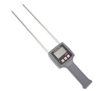CHICIRIS Testeur de Sonde, Kit de Test de Sol Kit de Contenu de l'eau Analyseur d'écran LCD Numérique avec Sonde Testeur de Sol de Paille pour le Compteur d'humidité Portable pour les Céréales,