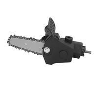 CHICIRIS Tête de Conversion de Tronçonneuse, Adaptateur de Perceuse électrique Durable et Facile à Installer pour Scie de Bricolage, Conception Portable pour Tout le Monde, Convient à L'acier (Pour