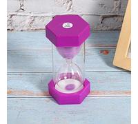 CHICIRIS Timer de Sable de Sable de de Sablier pour Enfants pour la Décoration du Bureau à Domicile (Violet)