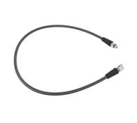 CHICIRIS Tuyau à Haute Pression de Plongée sous-Marine, 80 Cm de Fibre de Carbone Tressage Flexible de Plongée de Plongée pour Le BCD, Activités D'enseignement