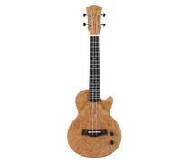 CHICIRIS Ukulélé électrique Bluetooth Rechargeable, 23 Pouces, en Bois d'okoumé, avec Touche en ébène, Micro intégré, Chargement USB, pour Adultes Débutants, Pratique à Domicile, Voyage