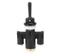 CHICIRIS Valve, Robinet à Tournant Sphérique Garden Hose Valve Air Toggle Valve Commutateur Améliorer L'expérience de Conduite Contrôle Précis 818-0007-000 Remplacement pour 379 Camion