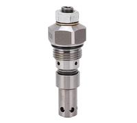 CHICIRIS Vanne de Décharge à Pression de dureté élevée Valve de Débordement Métallique pour EX200-2 3 - Interface de Bouchon Sensible - Convient pour les Machines de Moulage par Injection, Appuyez sur