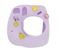 CHICIRIS Varigne de Protection en Silicium Souple pour Mini 7 Plus Caméra Instantanée avec Courroie D'épaule Réglable Coice pour Les Fêtes d'anniversaire et Noël (Fruits Violets)