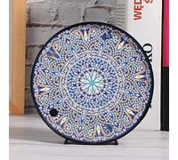 CHICIRIS Veilleuse de Peinture Diamant DIY, Lampe de Table LED avec Diamants de Forme Spéciale et Diamants Brillants, pour la Décoration de la Maison, Chambre à Coucher, Salon, étude (ZXD020)