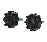 CHICIRIS Vis à Pouce M8, Filetage 40mm, Bouton de Guidon, 2 Pièces