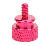CHICIRIS Vis à Serrer à la Main, Vis à Oreilles en Alliage D'aluminium avec Surface D'oxydation Anodique, Résistantes à la Rouille et à la Corrosion, pour Système Américain 6#32 Dents (PINK)