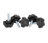 CHICIRIS Vis Moletée Filetée, Vis Moletée en Plastique M6 de 25 Mm de