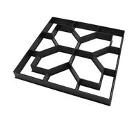 CHICIRIS Walk Maker Moules à Béton Réutilisables ABS Path Mate Stone Pavé Tremplin Ciment Pavé pour Jardin Pelouse Passerelle avec Moule à Briques Hexagonales pour Décoration de Patio et