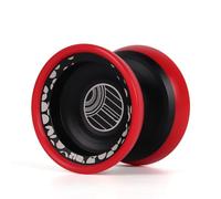 CHICIRIS Yoyo, Yoyo Professionnel en Aluminium avec Roulement à Grande Vitesse pour Les Astuces Avancées et Les Débutants, Prend en Charge Le Sommeil Mort Actif (Black)