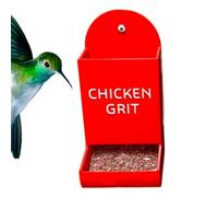 Chick Feeder - 3D Printed Art Coop Feeder | Poultry Waterer Animal Friendly Grit Dispenser for Family Friends Colleagues, Creative Backyard Chicken Brooder Feeding Station Gift