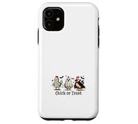 Chick Or Treat Costume d'halloween Poulet Fantôme Sorcière Horreur Coque pour iPhone 11