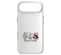 Chick Or Treat Costume d'halloween Poulet Fantôme Sorcière Horreur Coque pour iPhone Air