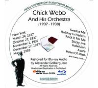 Chick Webb and His Orchestra (1937-38) Restauré pour Blu-Ray Audio