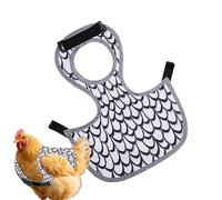 Chicken Aprons for Hens, Back Protector, 12.6x8.66 inches Adjustable Strap Vest, Poultry Gear, Farm Accessories, Best Usage Accessory for Broody Molting Livestock Turkey Pet Outdoor Indoor Daily Care