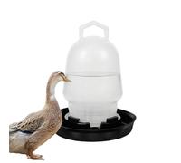 Chicken Automatic Waterer - Poultry Drinker, Quail Waterer, gravitty Fed Water Cup System, Threaded Avian Drink Dispenser | for Drinking Feeding Duck Goose Quail Livestock Coop Farm
