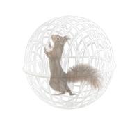 Chicken Ball Cage, Outdoor Chicken Enclosure, Round Portable Poultry Coop, Secure Feeding Pen, Lightweight Mesh Safety Design, for Rabbits Ducks Pigeons, 39 inches Green Pack of 1