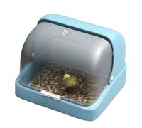 Chicken Brooder Box, Bird Incubator Brooding Box, Chick Warmer with Visual Nesting Window, 3 Temperature Heating Pad, Sturdy Poultry Habitat Supplies, Ideal for Ducklings, Chickens