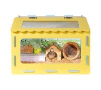 Chicken Brooder Box - Observation Window Breathable | Brooding Box for Chicks Quails for Small Space Backyard Urban Home Small Farm Apartment Garage Beginners Adults and Others