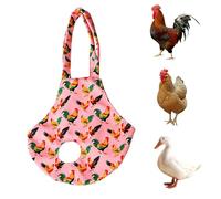 Chicken Carrier Bag,Catching Holder With Handle | Poultry Carrier Sling |prevents Bird Escape And Injury While You Trim Nails, Inspect Health, Or Administer Care. The Cotton Fabric Is Soft Yet Tear-re