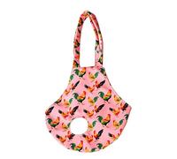 Chicken Carrier Sling - Portable Transport Bag with Handle, Soft Cotton Bird Holding Purse, Hands Free Poultry Catching Aid, Lightweight Farm Travel Accessory | for Backyard Coop Garden Park Use