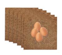 Chicken Coop Nestings Pads - Coops Beddings, Hen Boxs Mats for Egg Laying | Durable Poultry Nest Liners for Chickens House Flooring, Farm Nids Material for roosts Boxs Clean Comfort