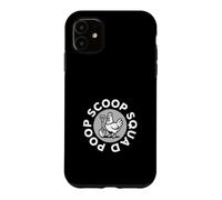 Chicken Coop Poop Scoop Squad Funny Poultry Breeder Coque pour iPhone 11