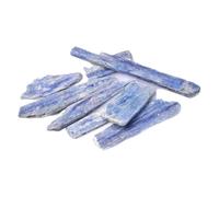 CHICKEN Cristaux Et Pierres en Vrac Matière première en Cristal minéral Bande de Bleu Naturel Couleur Claire Brute Fournitures De Culbutage De Roche(1000g)