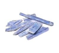 CHICKEN Cristaux Et Pierres en Vrac Matière première en Cristal minéral Bandes de Bleu Naturel Couleur Claire Brute Fournitures De Culbutage De Roche(500g)