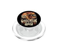 Chicken Dad Fathers Day PopSockets PopGrip pour MagSafe