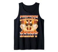 Chicken Daddy Chicken Dad Chicken Farmer Farming 90's Débardeur