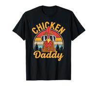 Chicken Daddy Men Farmer Funny Hen Dad T-Shirt