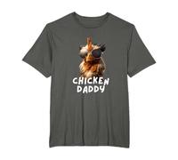 Chicken Daddy Poulailler drôle Poulailler Hendl Poules T-Shirt