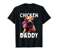 Chicken Daddy Poules Père Agriculteur Aviculteur T-Shirt