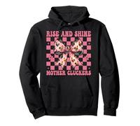 Chicken Farm Chicken Girl Mom Rise and Shine Mother Cluckers Sweat à Capuche