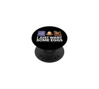 Chicken Farmer I Just Want Some Eggs PopSockets PopGrip Adhésif