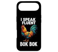 Chicken Farmer I Speak Fluent Bok Bok Rooster Coque pour iPhone Air