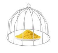 Chicken Feeder Cage, Chicken Trough Guard, No Clutter Duck Feeder Cage, Farm Animal Treat Container Cover, Keeps Poultry Feed Tidy Fresh, Easy to Use, Portable for Poultry Livestock