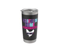 Chicken Game. Amusant Gobelet isotherme en acier inoxydable double paroi