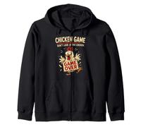 Chicken Game Don't Look at The Chicken Funny Chicken Sweat à Capuche