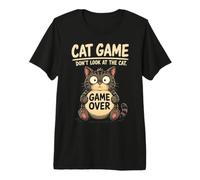 Chicken Game Don't Look at The Chicken Funny Chicken T-Shirt Haut de Gamme