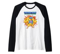 Chicken Game Don't Look at The Chicken Funny Gamer Joke Manche Raglan