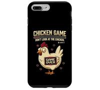 Chicken Game Don't Look At The Chicken Funny Gamer Pixel Art Coque pour iPhone 7 Plus/8 Plus