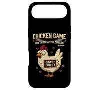Chicken Game Don't Look At The Chicken Funny Gamer Pixel Art Coque pour iPhone Air