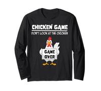 Chicken Game Don't Look At The Chicken Game Over Funny Manche Longue
