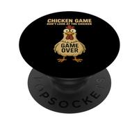 Chicken Game Don't Look The Chicken Game Over PopSockets PopGrip Adhésif