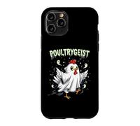 Chicken Ghost Poultrygeist Halloween Costume Farmer Coque pour iPhone 11 Pro