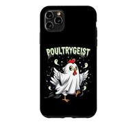 Chicken Ghost Poultrygeist Halloween Costume Farmer Coque pour iPhone 11 Pro Max