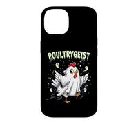 Chicken Ghost Poultrygeist Halloween Costume Farmer Coque pour iPhone 14